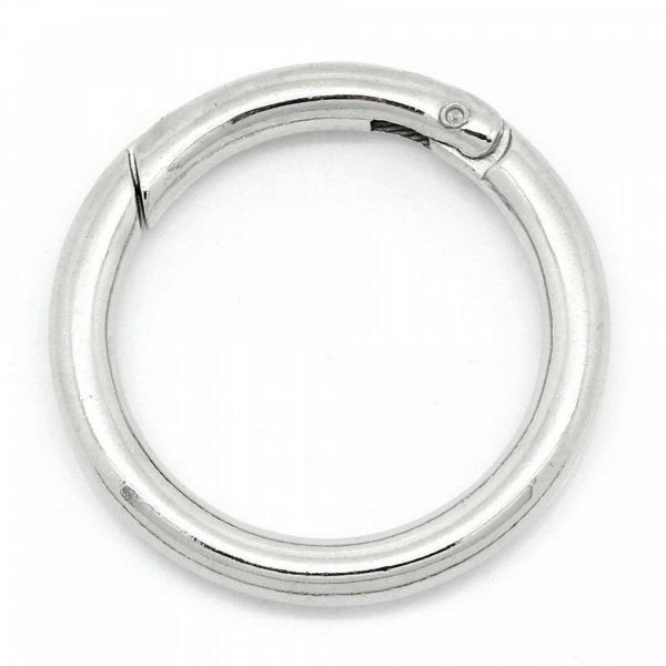 5 Sicherheitsring Verschlüsse 31mm Ring Schlüsselring Heftring Ringverschluss
