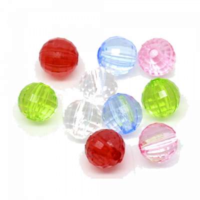 39 Cm Langer Strang, Ca. 93 Stück – Facettierte Kirschquarzperlen, 4 Mm, Rosa, Korallenrot, Pfirsichfarben