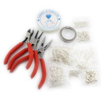 Bastelset mit Zangen für Schmuck Herstellung selber basteln machen Bastelpaket Bastelset mit Zangen für Schmuck Herstellung selber basteln machen Bastelpaket