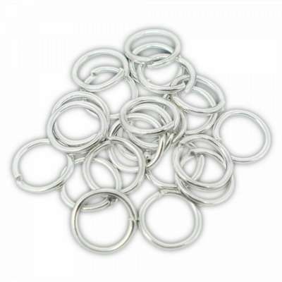 10 Stück Doppelt Offene Spaltringe – Goldfarben, 10 Mm, Für Schmuck & Basteln