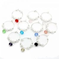 10 Farben Weinglas Marker 41x25mm Glas Anhänger Markierung Glasmarker Party Deko 10 Farben Weinglas Marker 41x25mm Glas Anhänger Markierung Glasmarker Party Deko