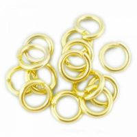 Vorschau: 10 Biegeringe 1,5mm x 8mm offen silber gold Binderinge Verbinder Ösen Bindeösen Vorschau: 10 Biegeringe 1,5mm x 8mm offen silber gold Binderinge Verbinder Ösen Bindeösen