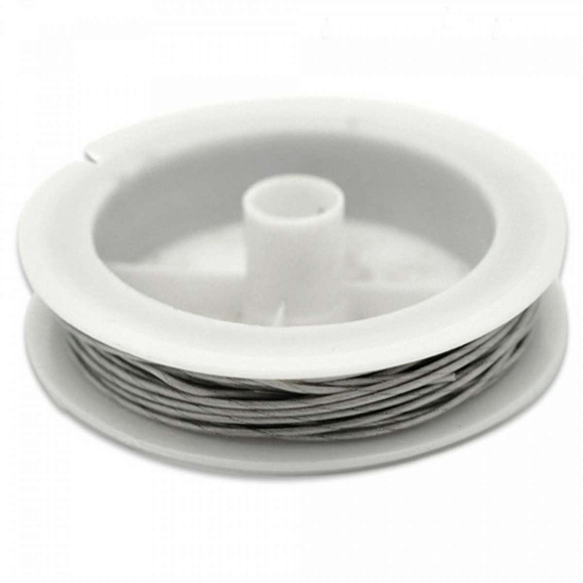 Basteldraht 2mm X 20m Silber - Schmuckdraht Für DIY, Dekoration & Kunsthandwerk