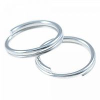 100 Spaltringe 7mm silber gold bronze schwarz Binderinge Doppel Ringe Verbinder 100 Spaltringe 7mm silber gold bronze schwarz Binderinge Doppel Ringe Verbinder